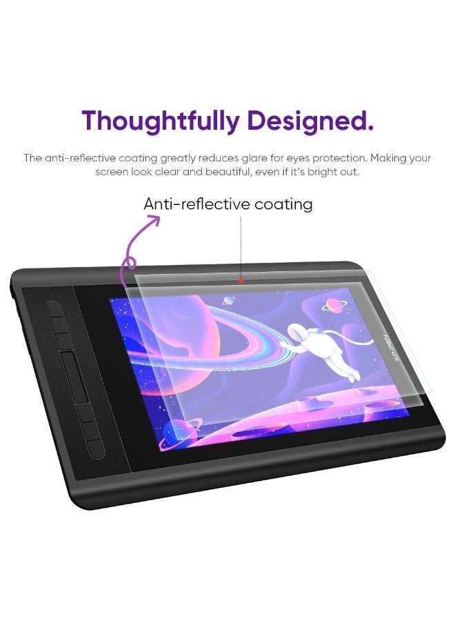 XP-PEN Artist12 11.6 Inch FHD Drawing Monitor Pen Display Graphic Monitor with PN06 Battery-Free Multi-Function Pen Holder and Glove 8192 Pressure Sensitivity - Image 5